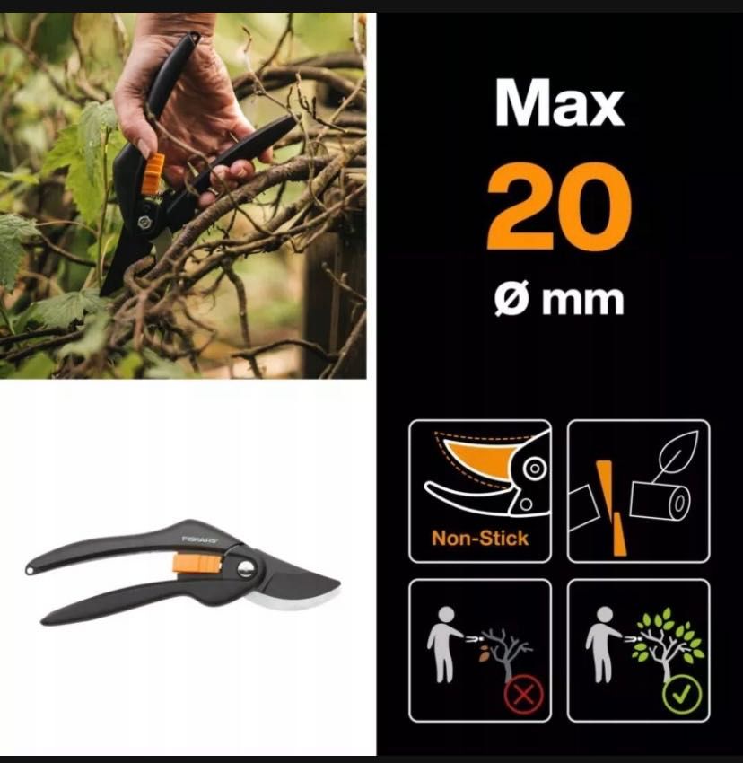 Sekator nożycowy Fiskars SingleStep