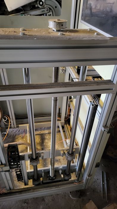 Śruba kulowa napęd/prowadzenie/łożyska 100cm/fi 31mm komplet OKAZJA