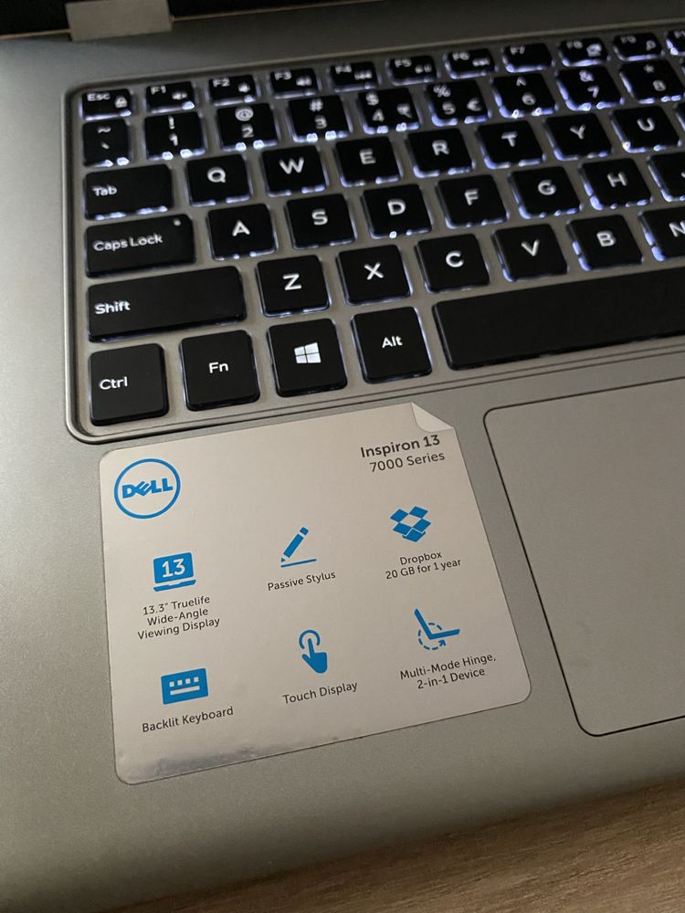 Laptop dotykowy Dell Inspiron 7348 / Intel Core i3-5010U / 4GB RAM