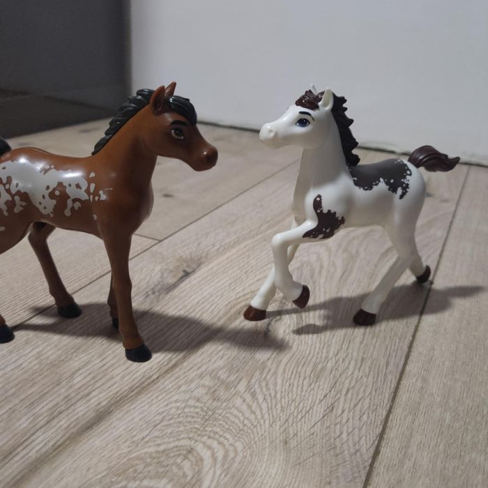 Dwa koniki spirit Mustang duch wolności