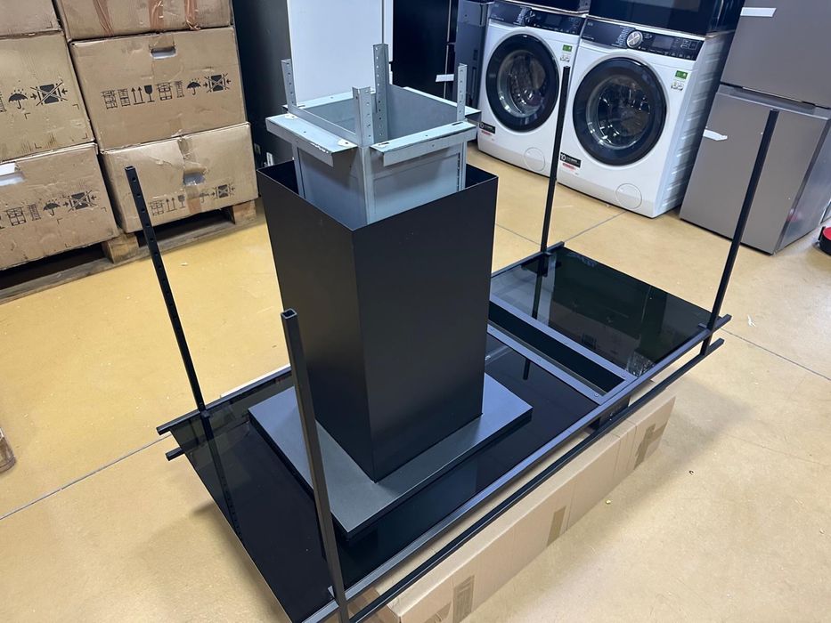 Nowy okap wyspowy stelażowy 140 cm, sklep 8 tys