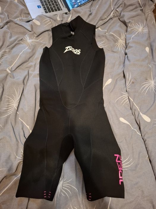 Гідрокостюм жіночий Zoggs OW Multix VSL 2.5 мм black/pink