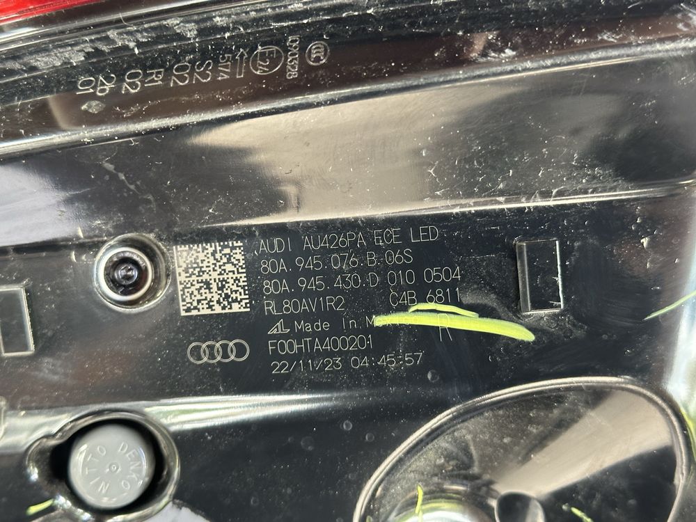 Задній правий стоп(ліхтар)Audi Q5 80A рестайл Європа 2021-