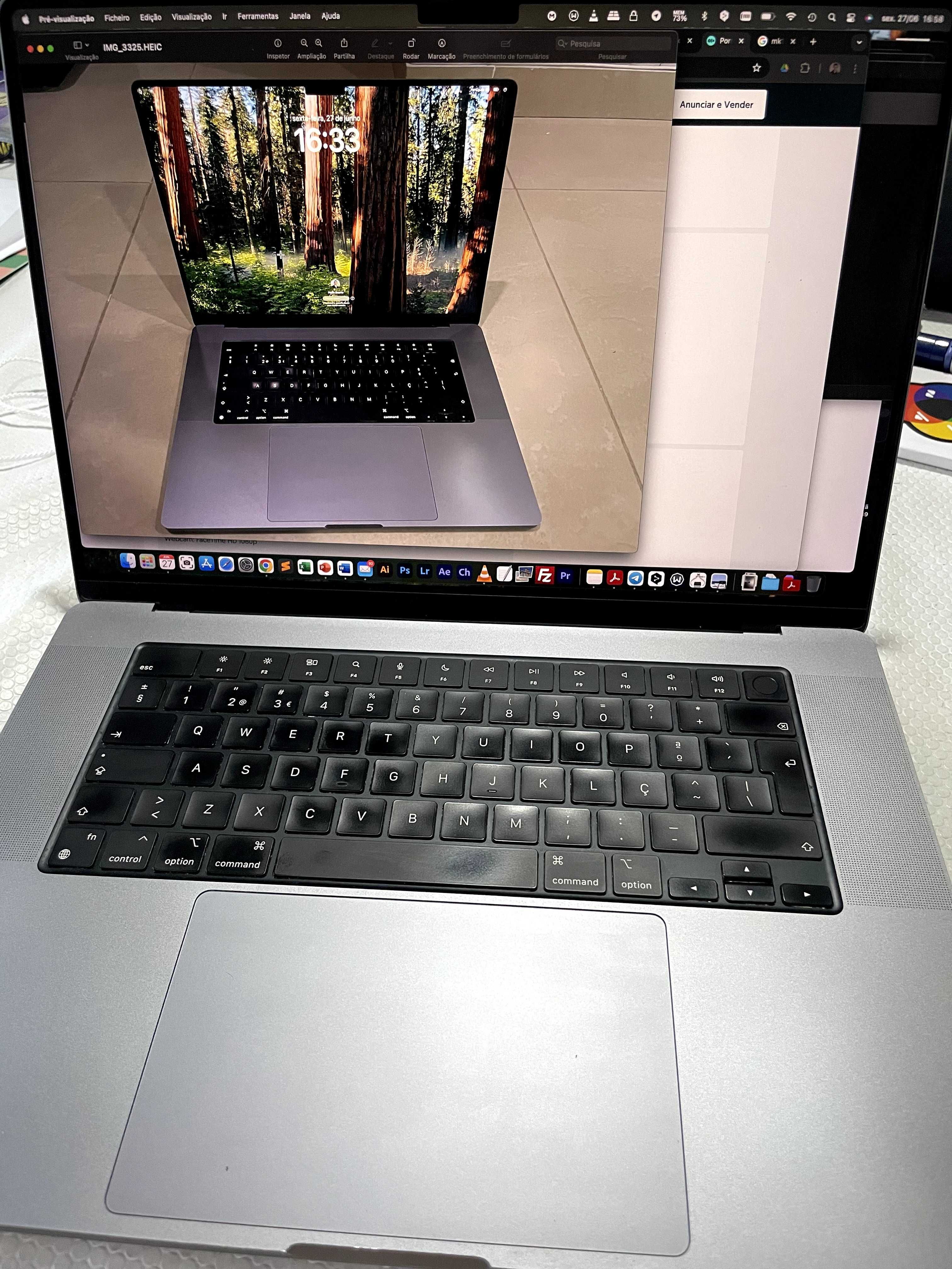 Macbook Pro M1 Max 16' - 32GB RAM - GPU de 32 - 1TB SSD