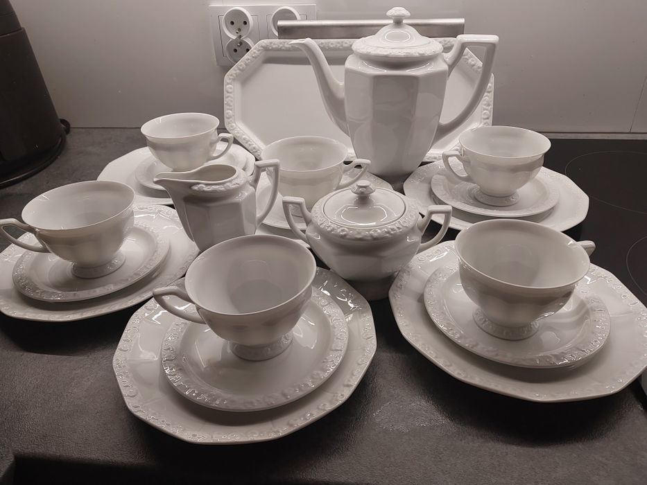 Rosenthal Biała  Maria zestaw kawowy