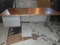 biurko metalowa konstrukcja 60 cm x 72 x 120 cmw