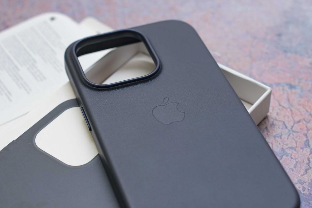 Официальный чехол кожаный Leather Case iphone 11-14 pro max Magsafe