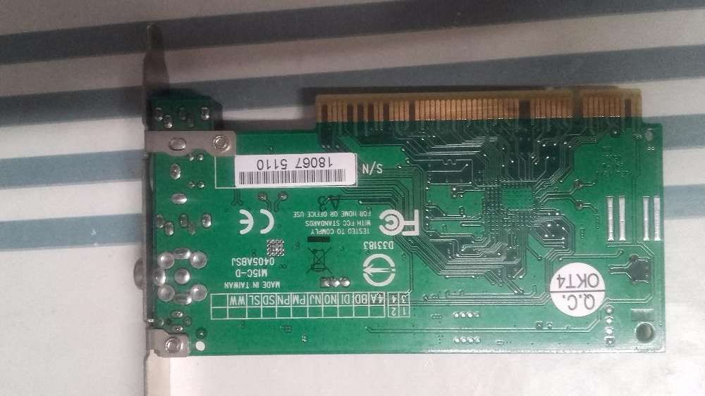 Placas PCI (Sintonizador de TV AVerMedia M15C-D PCI / Modem 56k )