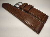 Pasek skórzany do zegarka Vintage 24 mm - skóra Horween Full Grain