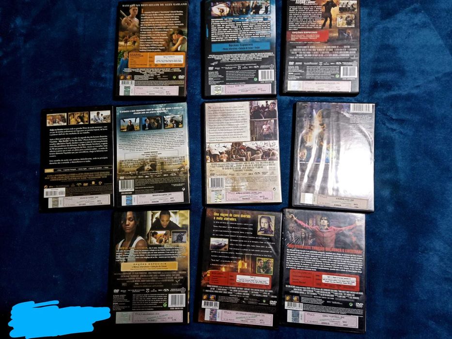 Coleção de 10 DVDs - Filmes de Ação, Suspense e Aventura