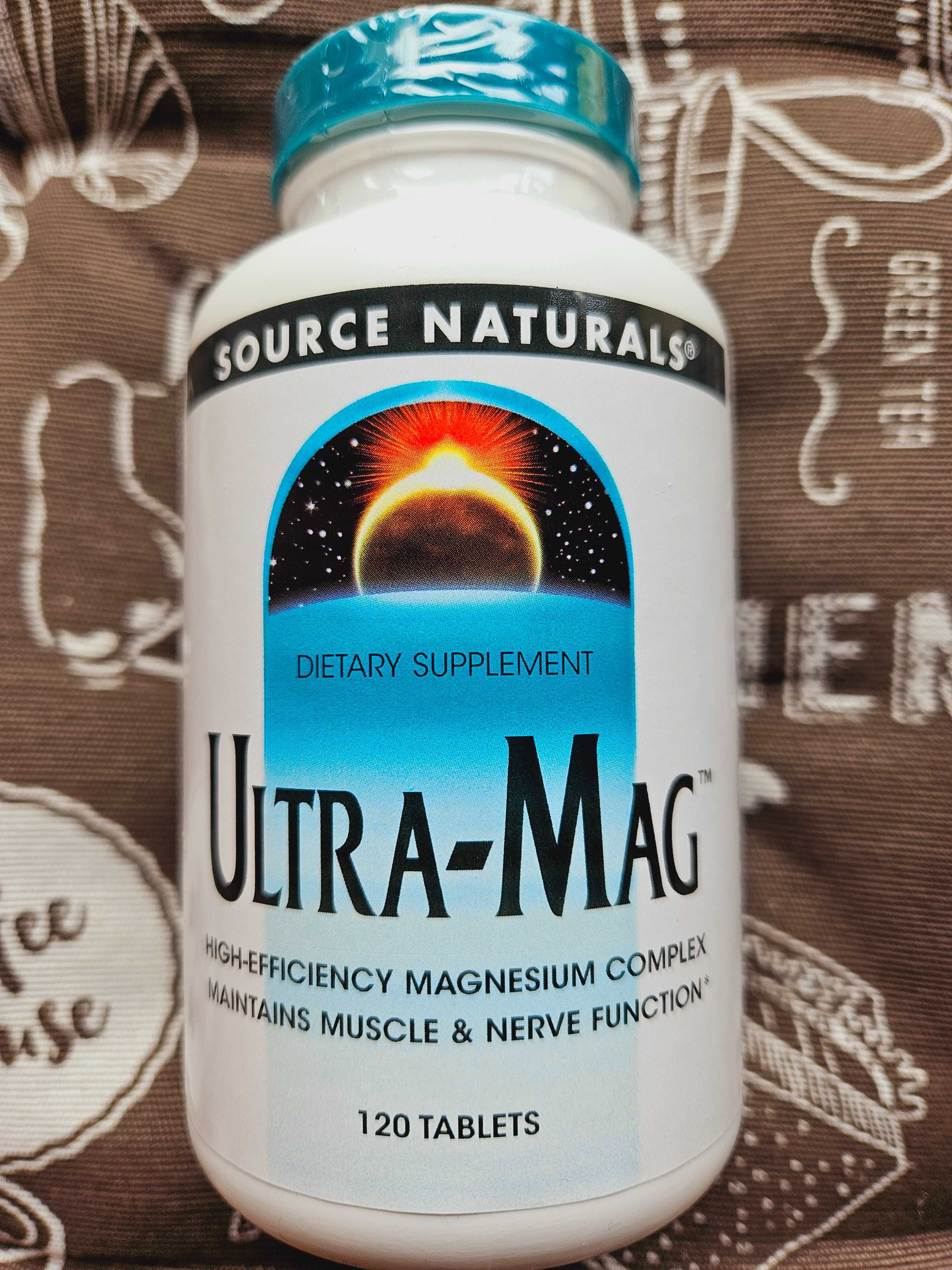 Source Naturals Ultra Mag Ультра маг магній В6 + новинка у капсулах