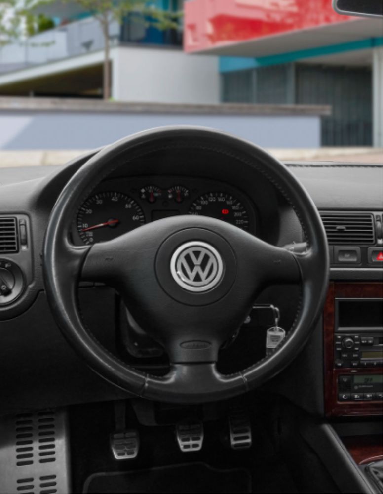 Volante + Airbag 3 braços desportivo Vw golf 4 bora Passat b5 3b 3bg