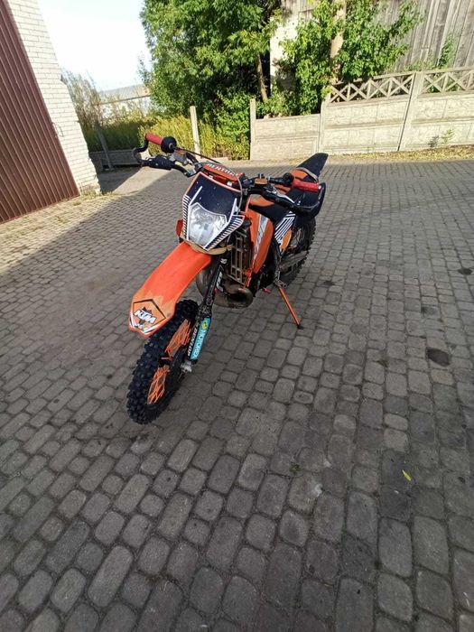 Cross KTM EXC 250 2T 2006 rok po regeneracji cylindra
