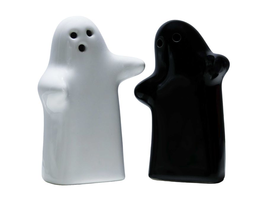 Solniczka i pieprzniczka "Zakochane duszki"