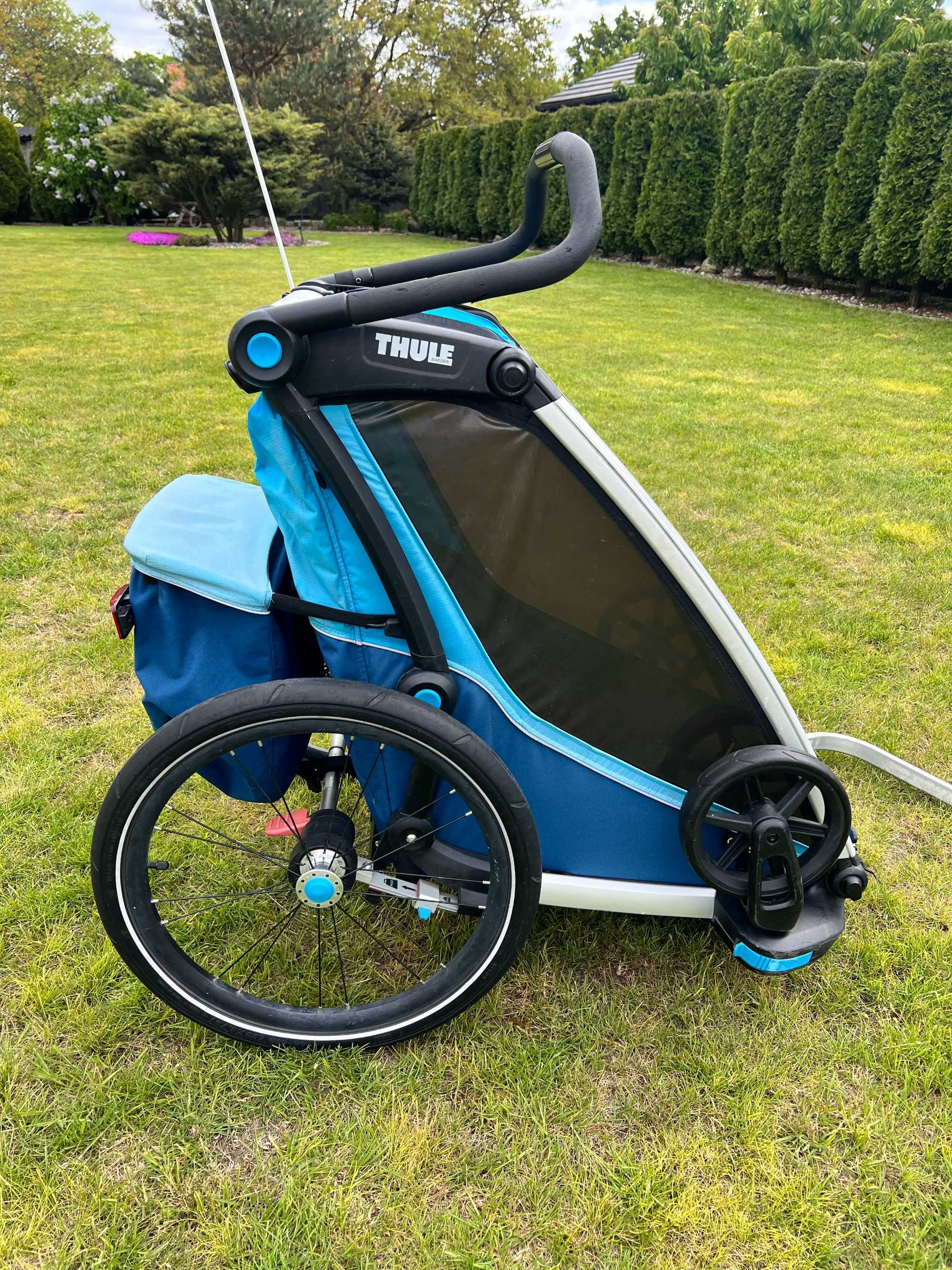 Thule Chariot Cross 1 Przyczepa rowerowa wózek odchylane oparcie 2020