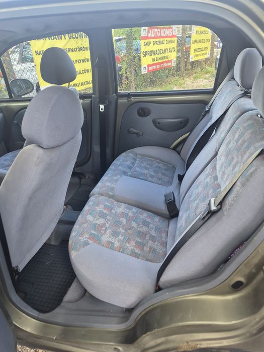 Daewoo Matiz 0.8 benyzna 2002 rok mozliwa zamiana