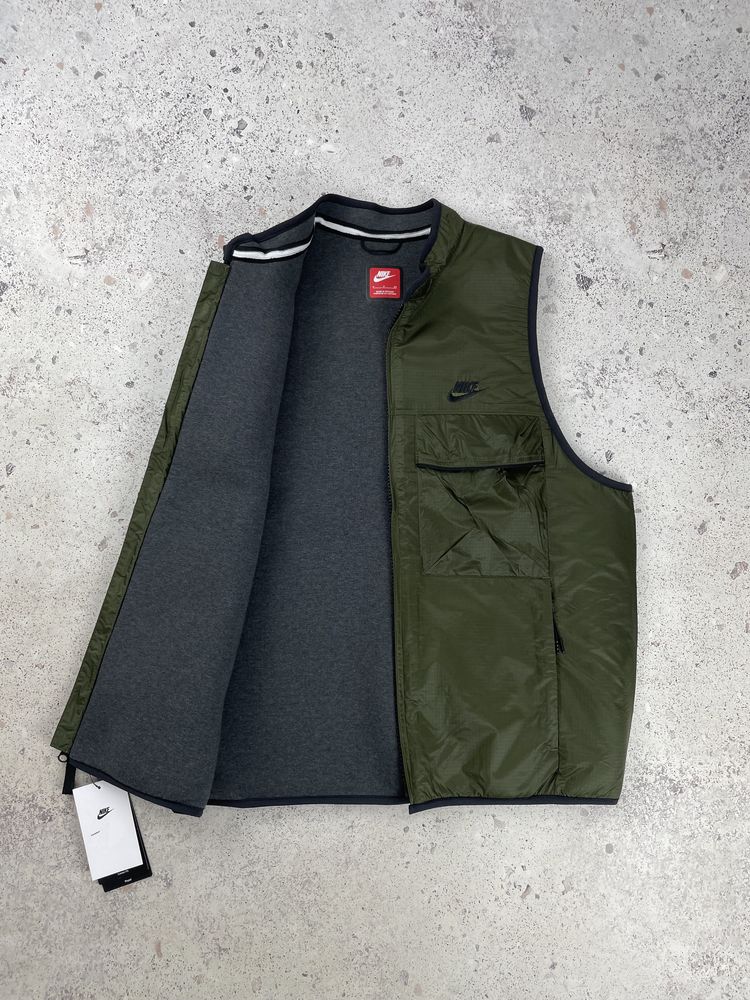 Nike Tech Fleece Utility Vest Green жилетка безрукавка Оригінал