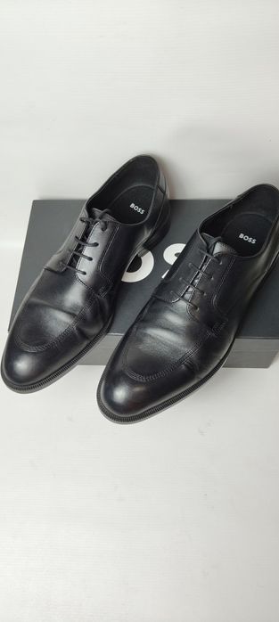 NOWE buty eleganckie wizytowe męskie Hugo Boss Tayil rozmiar 46 skóra