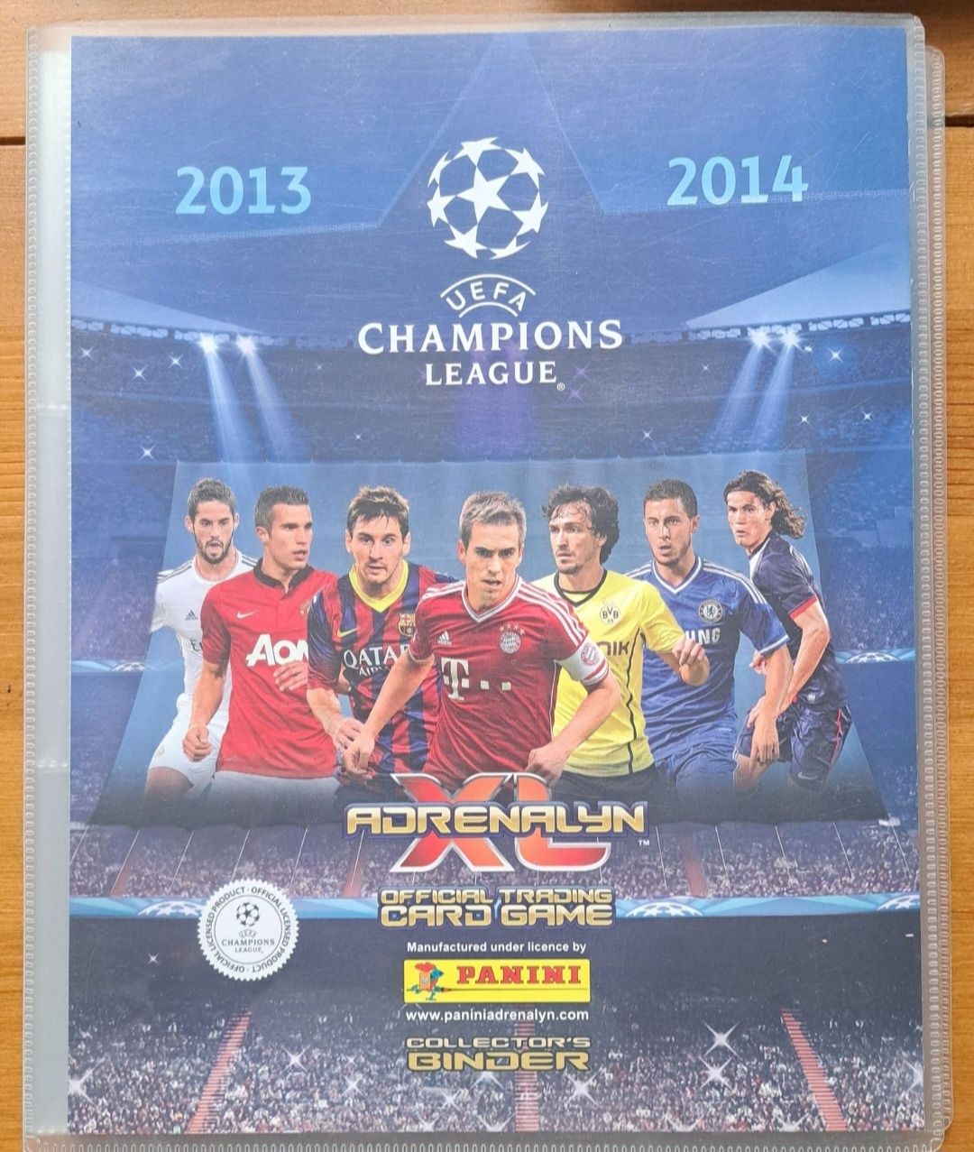 Karty piłkarskie panini champions league 2013 / 2014