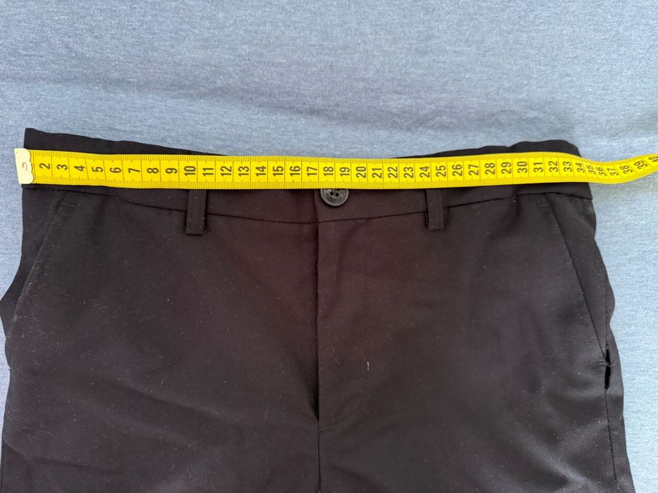 spodnie czarne dla chłopca 152 eleganckie