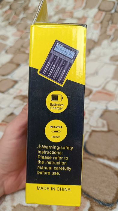 LiitoKala Lii-CH4 18650 26650 21700 АА зарядка батарей акумуляторів