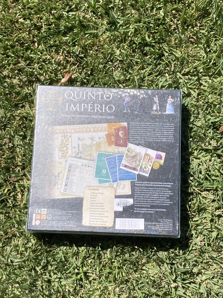 Jogo tabuleiro quinto império primeira edição selado