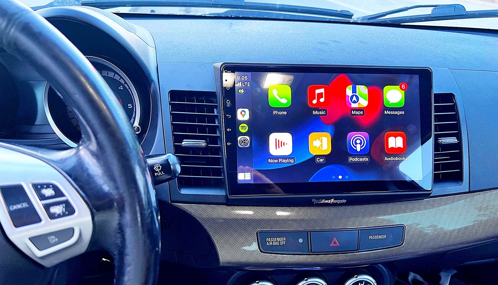 Магнітола Android Mitsubishi Lancer X, 10, Bluetooth, GPS, з рамкой!