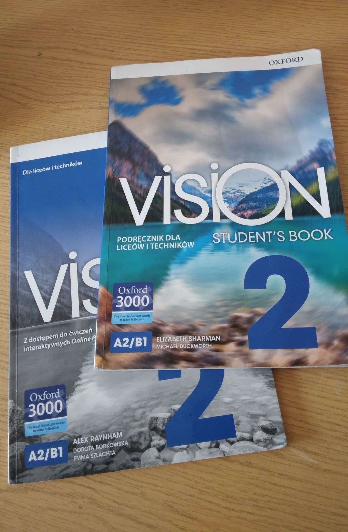 "Vision 2" podręcznik + ćwiczenia