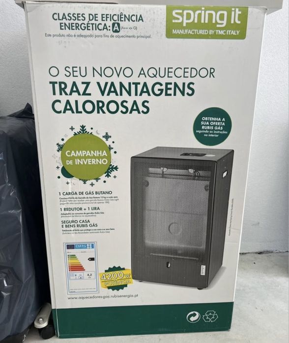 Aquecedor a gas completamente novo
