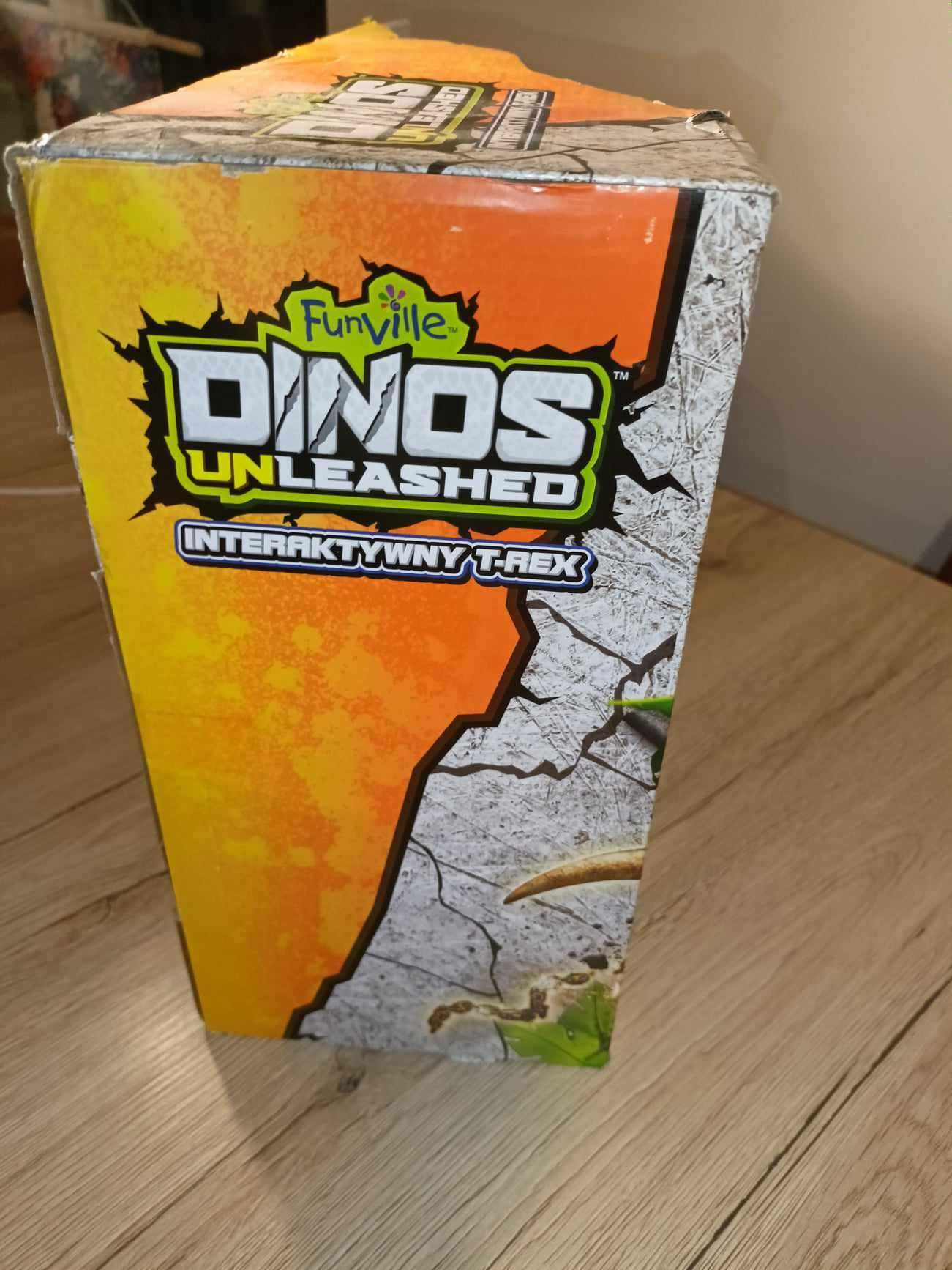 Dinozaur interaktywny Epee Dinos Unleashed T-Rex 27 cm szary