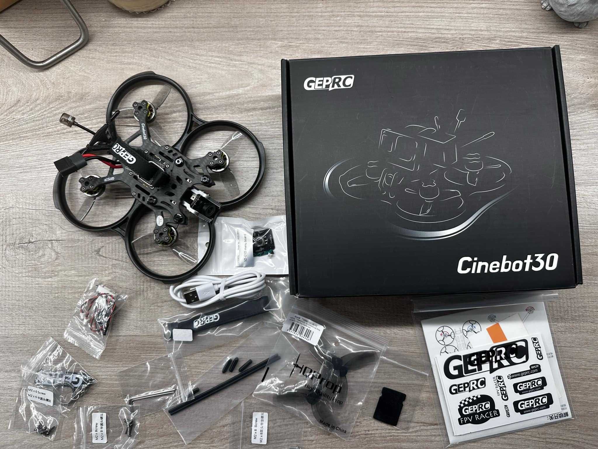 Dron GEPRC Cinebot30 Analog 6S TBS Crossfire FPV