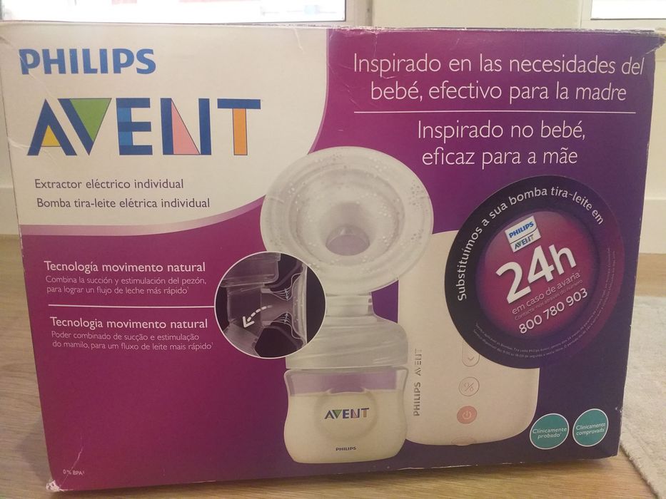 Bomba tira-leite elétrica Philips Avent | Ótimo estado