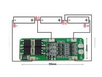 BMS  3s 20A контроллерр заряда-разрядаLi-ion.18650,12,6В,защитные плат