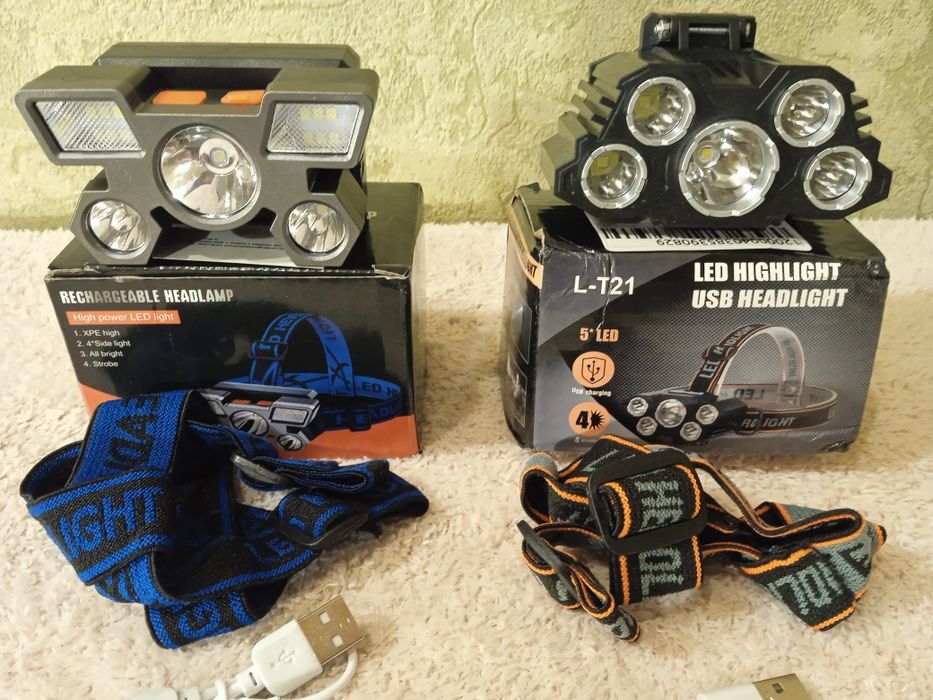 Фонари налобные новые