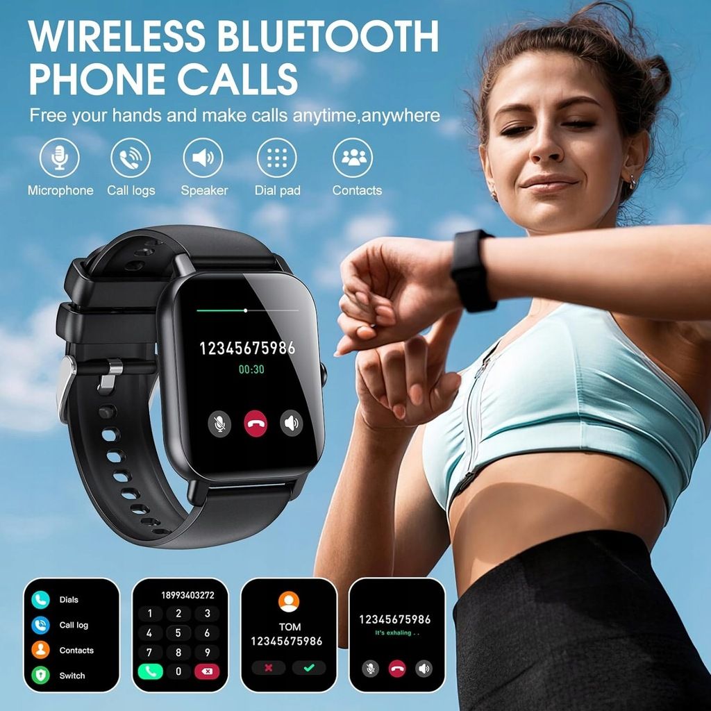 Smartwatch Ddidbi P66 czarny