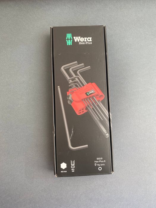 Набір Г-подібних ключів WERA