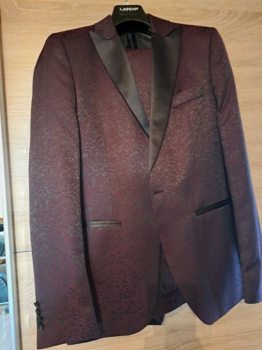 Garnitur męski elegancki na ślub