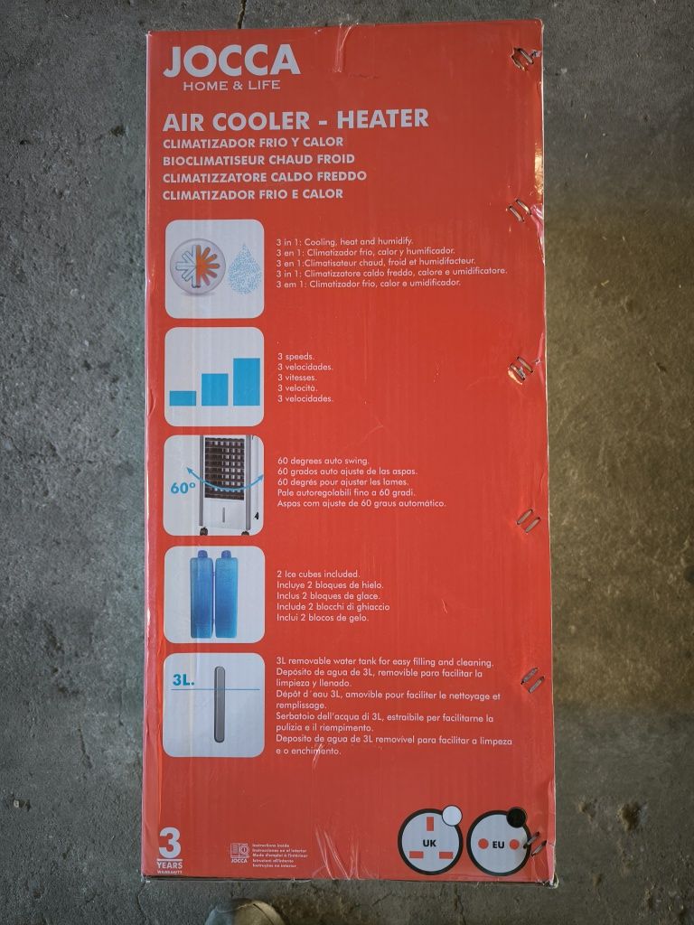 Aquecedor / Refrigerador/ Humidificador / Climatizador