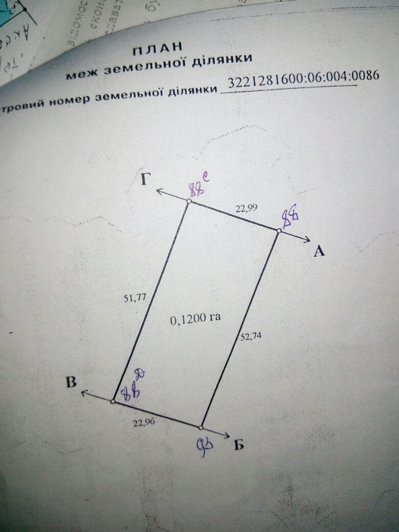 СРОЧНО. Продам участок 12соток с. Гоголев, Киевскоя обл.