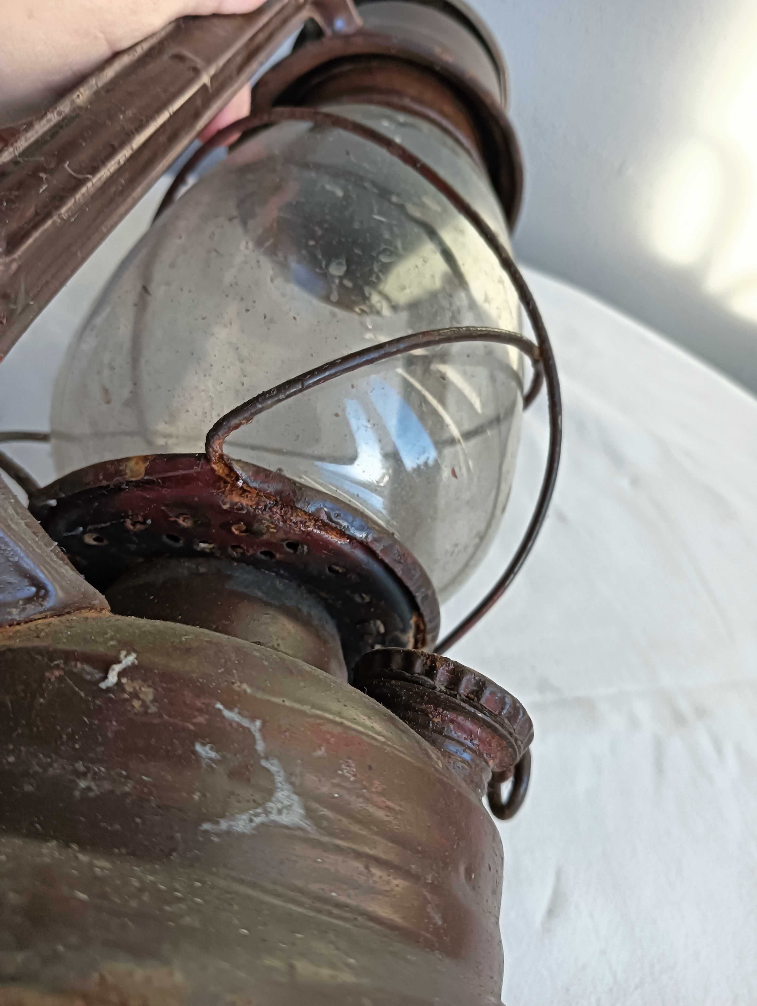Stara kolekcjonerska lampa naftowa Jupiter 2