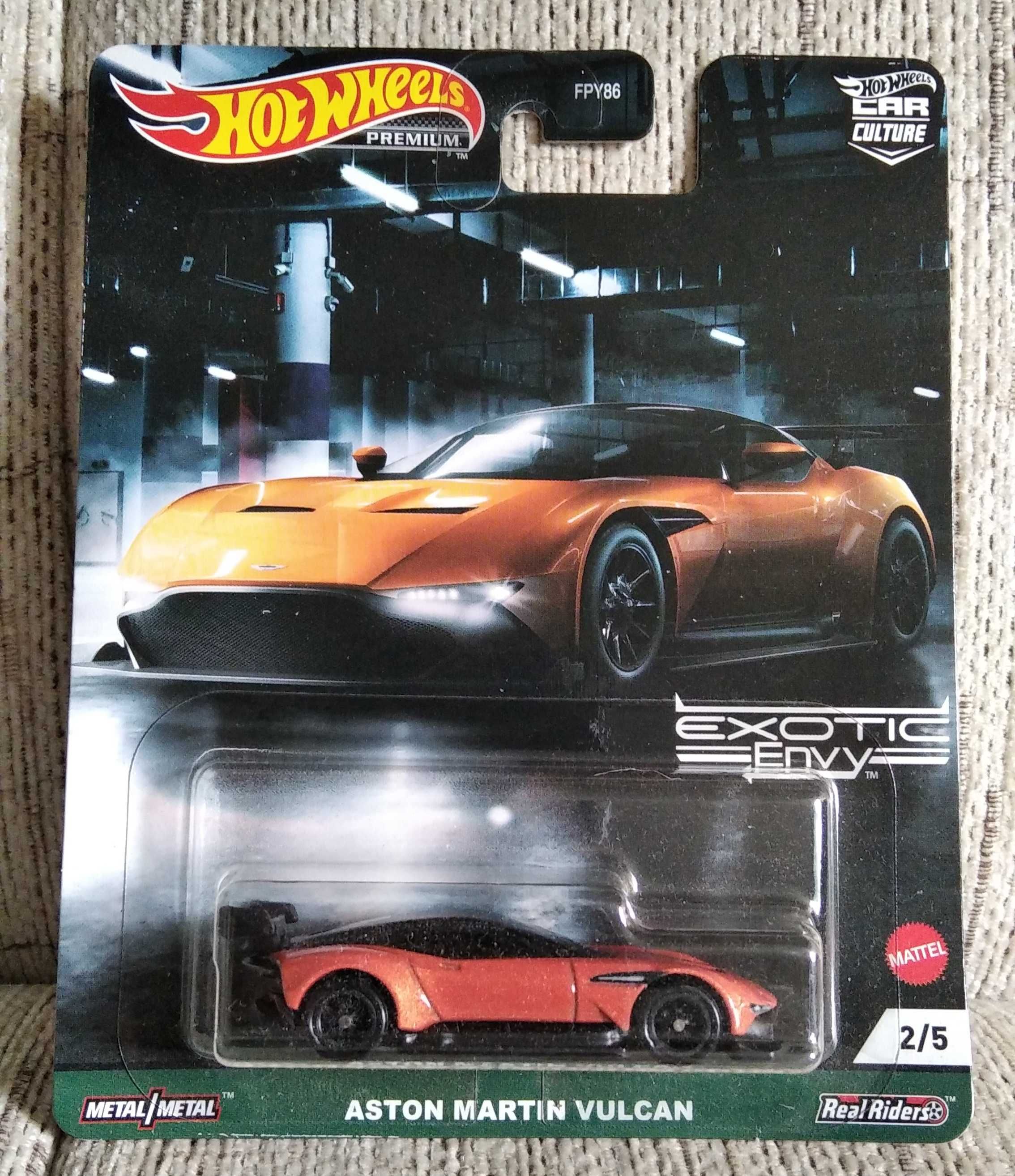 Hot Wheels Premium - Exotic Envy - Aston Martin Vulcan