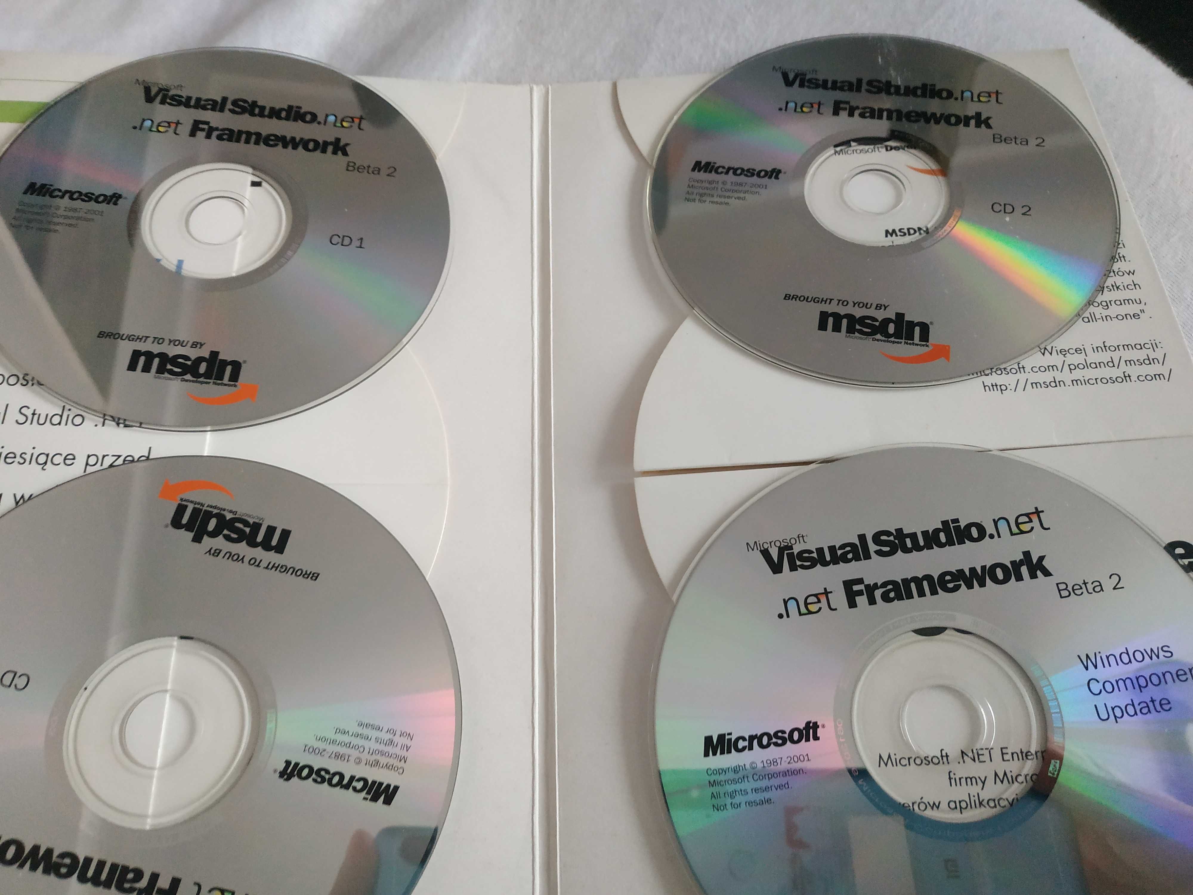 Microsoft VisualStudio.net Framework, beta 2