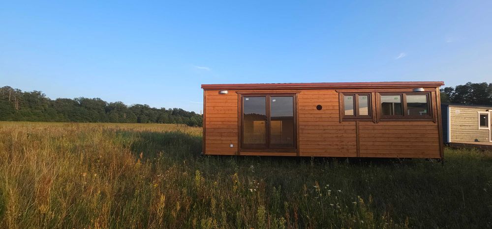 Tiny Hause , CALMA 8x3, działka, wypoczynek, jezioro, budowa