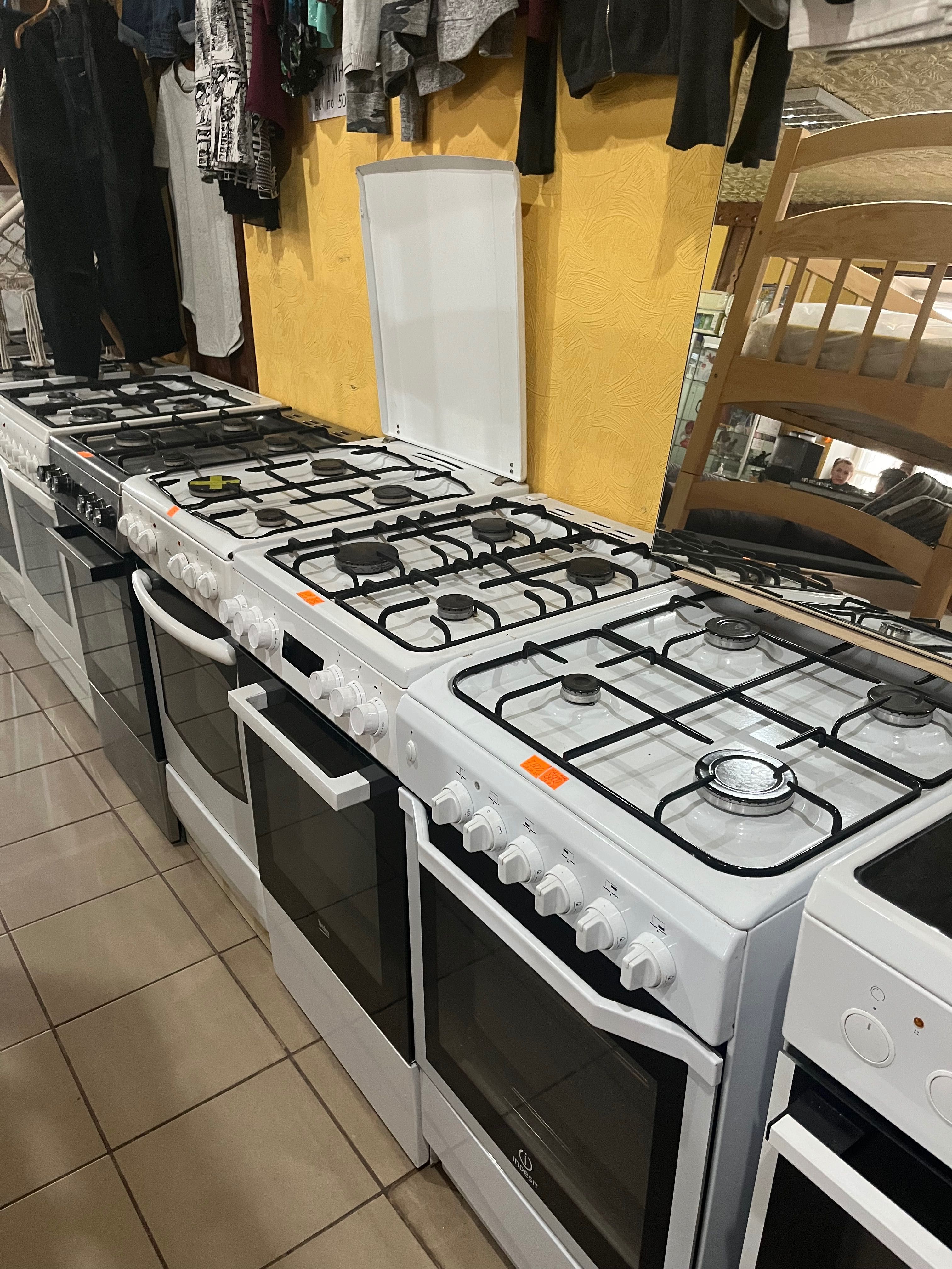 Плити газові,комбіновані та електричні.