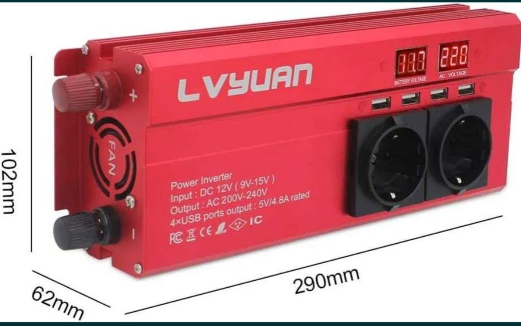 Inverter 5000w 12v/220v