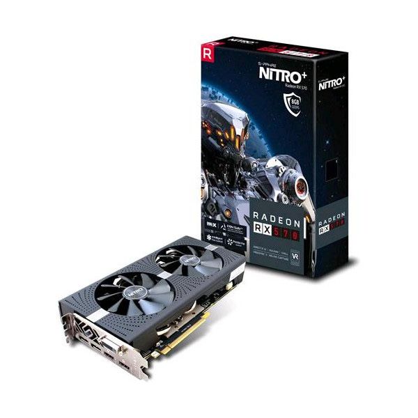 Продам відеокарту Saphire RX 580 Nitro +