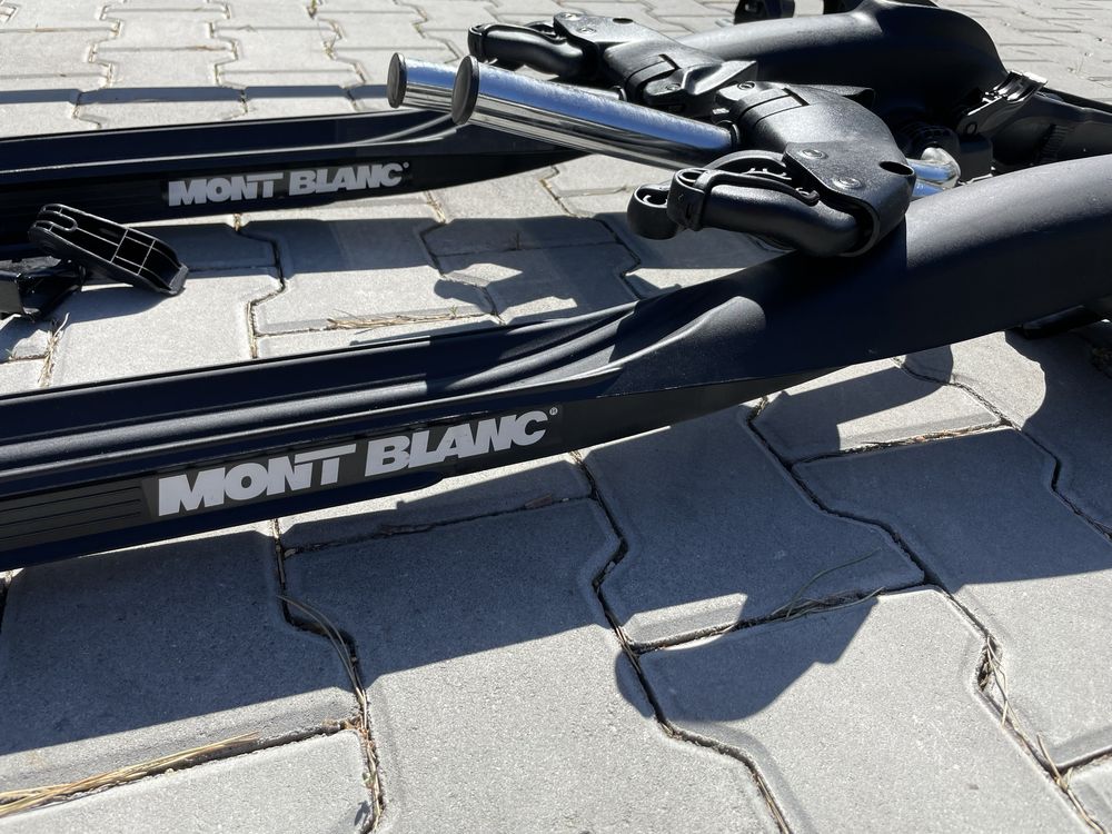Bagażnik rowerowy z belkami MONT BLANCK na dwa rowery