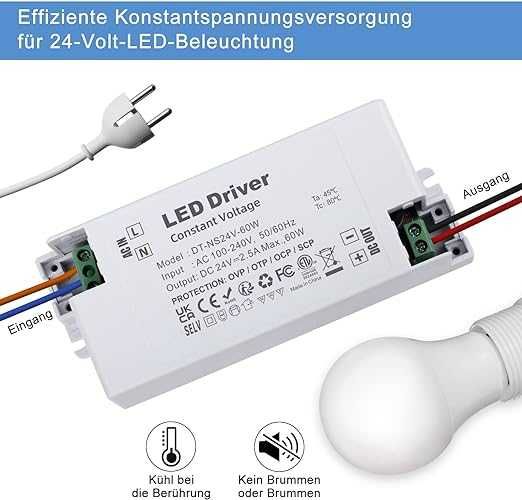 Sterownik do Taśm LED Transformator Zasilacz 12V 60W