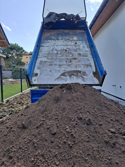 Ziemia ogrodowa siana, czarnoziem, humus, pod trawnik, pod warzywa