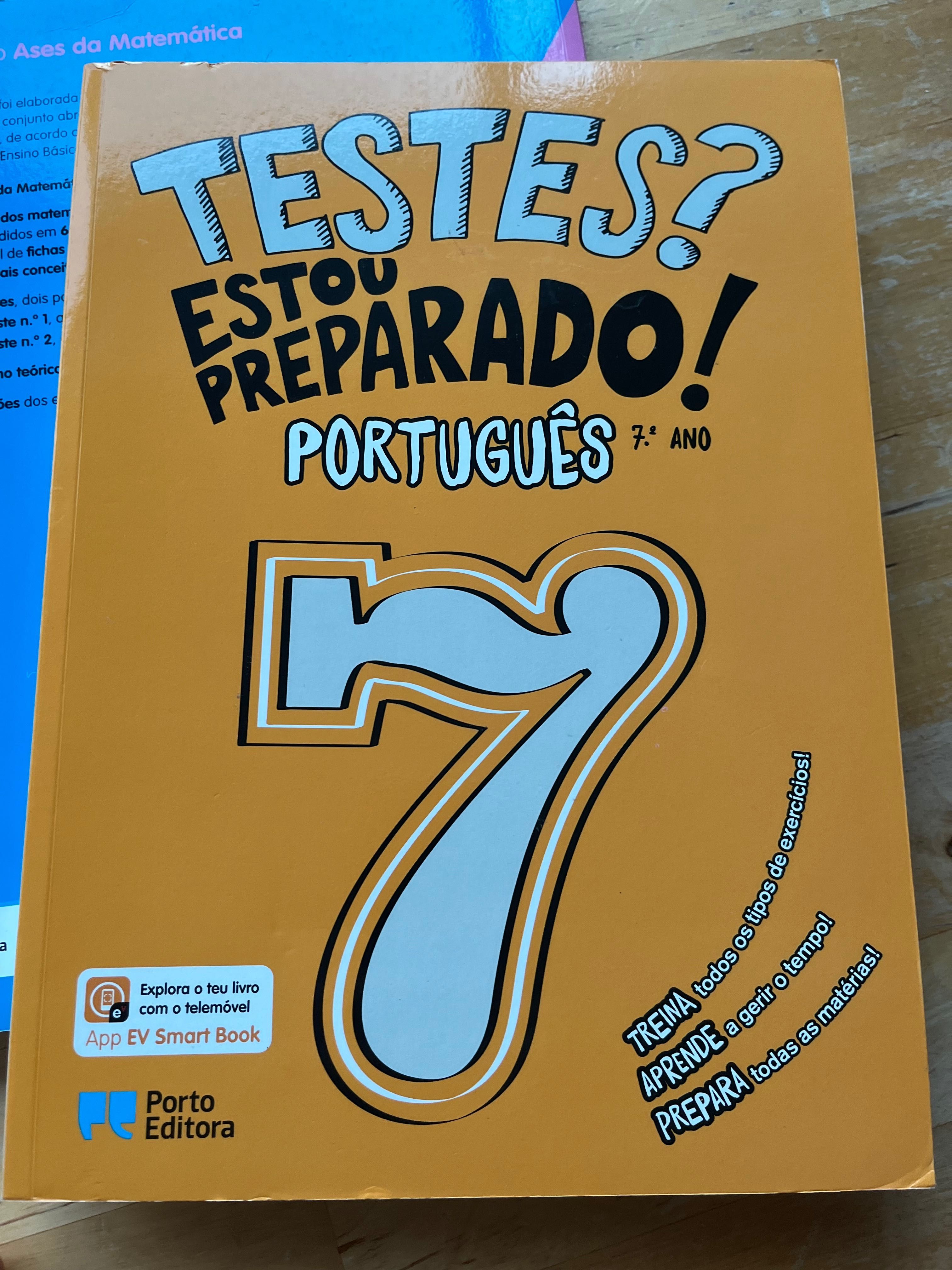 Testes Estou preparado Português 7 ano NOVO